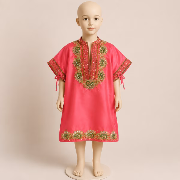 Baju Bodo Anak-anak warna Orange